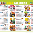 東武鉄道キッズサイト TOBU Kids 2024年カレンダー