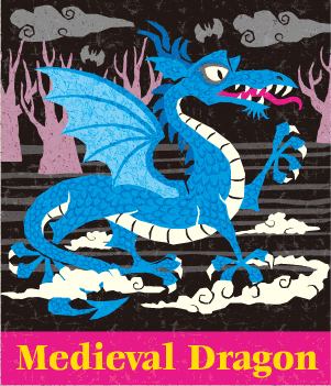 ドラゴンのイラスト